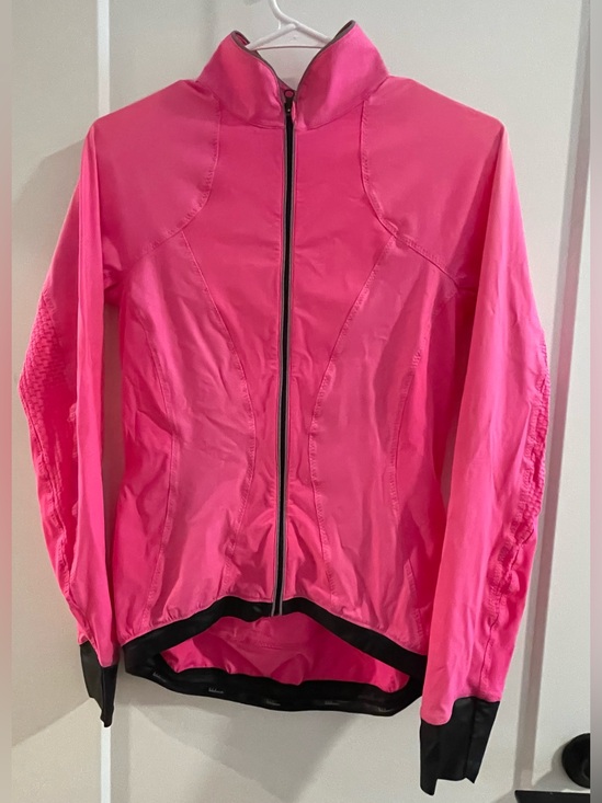 lululemon athletica Jackets & Blazers - lululemon athletica Paceline jacket pinkelicious size 6 zip up.